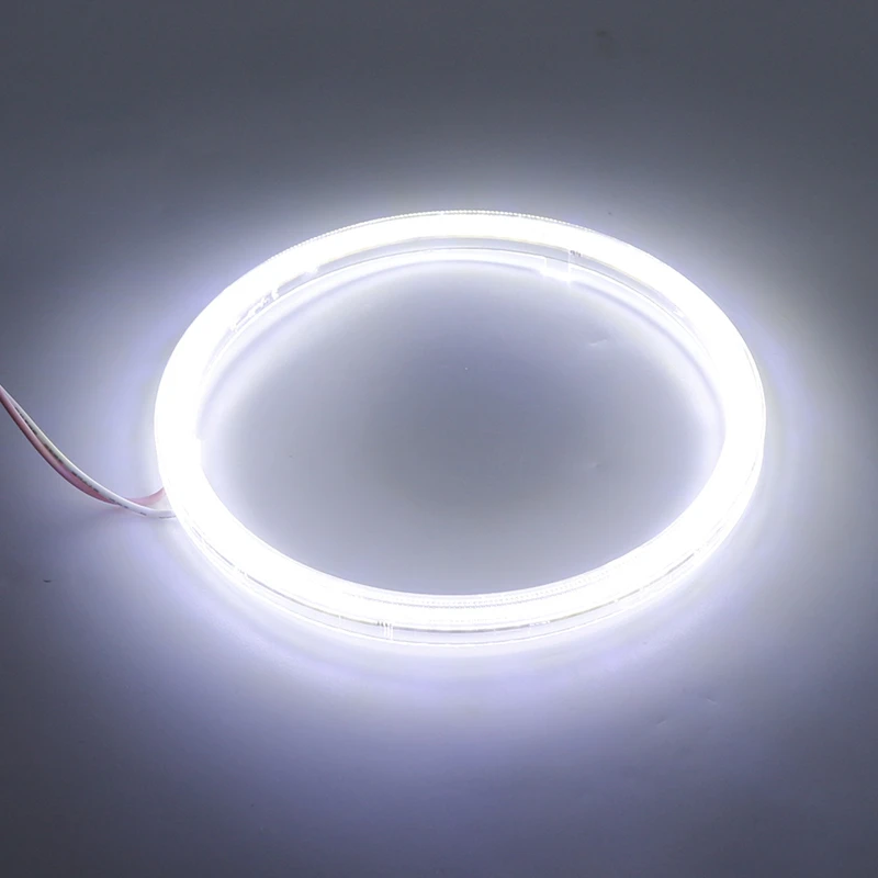Practical Quality Durable High Quality New Headlight Angel Eye 1 Pair COB Car LED Auto Lamps DC 12-24V Motorcycle
Practical Quality Durable High Quality New Headlight Angel Eye 1 Pair COB Car LED Auto Lamps DC 12-24V Motorcycle