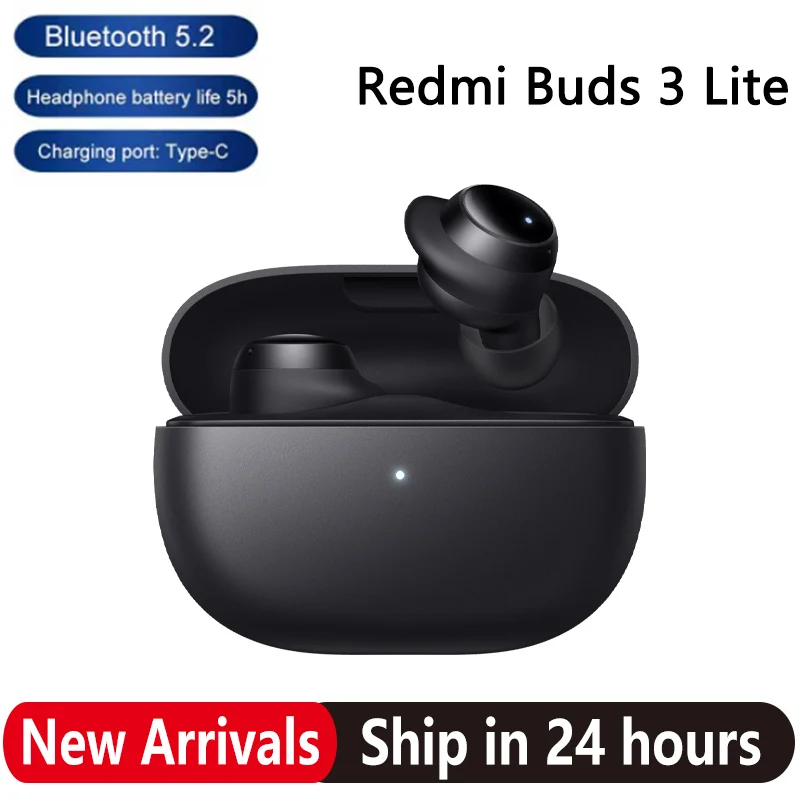 Беспроводные наушники для Redmi Buds 3 Lite Youth Edition Xiaomi Tws Blth 5,2, игровая гарнитура с сенсорным управлением, шумовые наушники 3 с микрофоном
Беспроводные наушники для Redmi Buds 3 Lite Youth Edition Xiaomi Tws Blth 5,2, игровая гарнитура с сенсорным управлением, шумовые наушники 3 с микрофоном