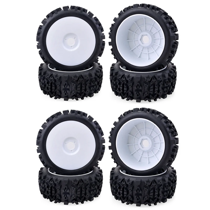 8Pcs 17Mm Hub Wheel Rim & Deep Tooth Tire For 1/8 Off-Road RC Car Buggy Redcat Team Losi VRX HPI Kyosho HSP Hobao Carson
8Pcs 17Mm Hub Wheel Rim & Deep Tooth Tire For 1/8 Off-Road RC Car Buggy Redcat Team Losi VRX HPI Kyosho HSP Hobao Carson
