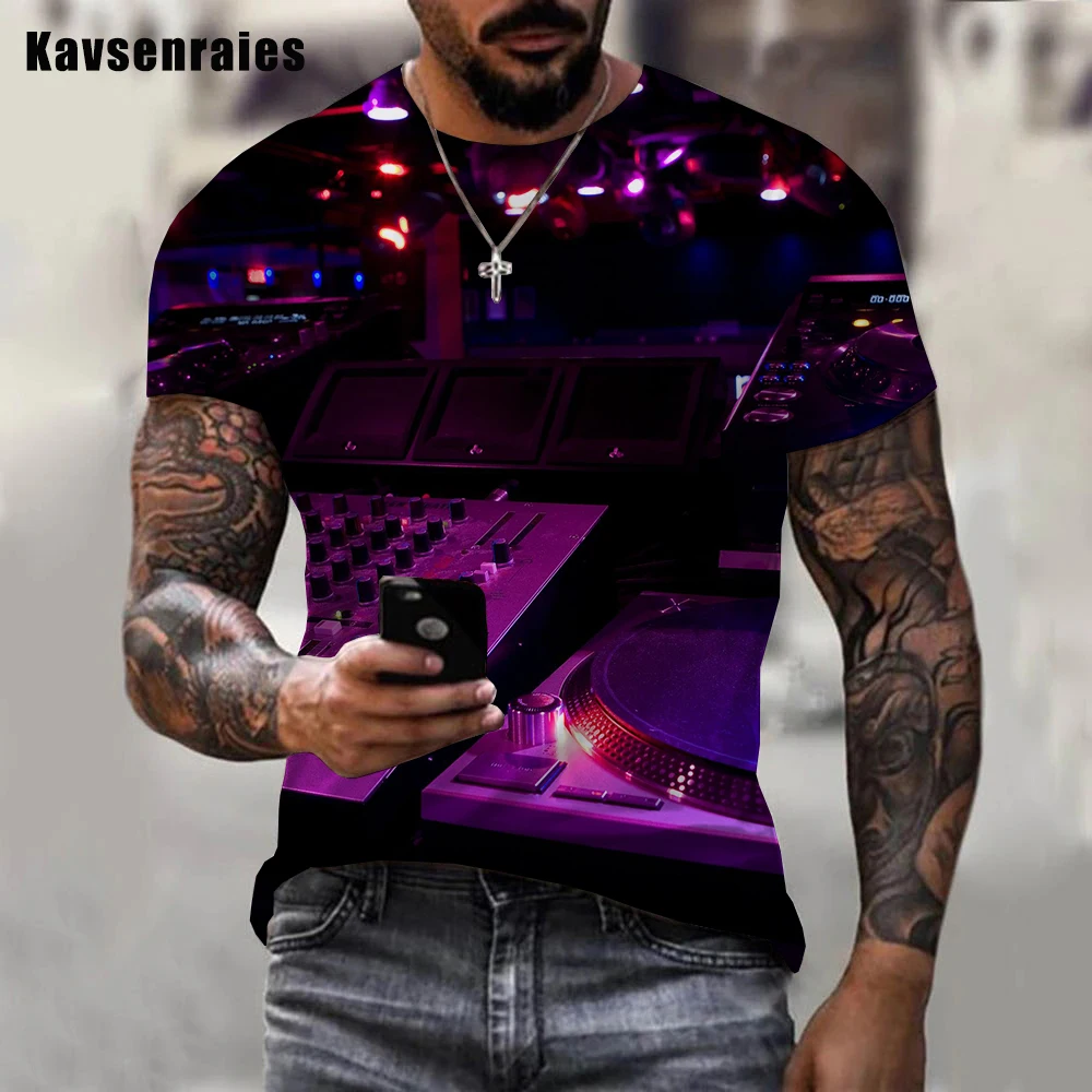 Summer Men Women 3d Printed T-shirt Dj Musical Element Casual O-neck Streetwear Tshirt Harajuku Trendy
Summer Men Women 3d Printed T-shirt Dj Musical Element Casual O-neck Streetwear Tshirt Harajuku Trendy