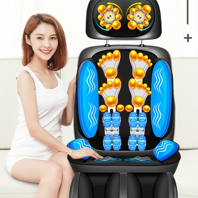 Cervical vertebra massager instrument neck waist back shoulder multifunctional whole body vibration massage chair cushion domest
Cervical vertebra massager instrument neck waist back shoulder multifunctional whole body vibration massage chair cushion domest