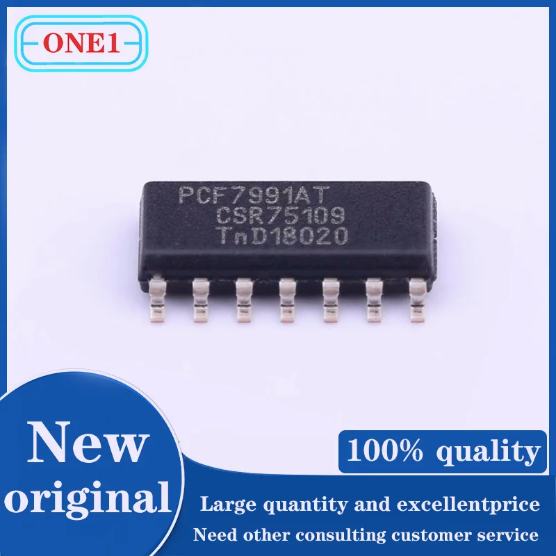 1PCS/lot Chip New original PCF7991AT PCF7991 PCF7991AT/1081/M,1 IC RFID TRANSP 4-16MHZ 14SOP
1PCS/lot Chip New original PCF7991AT PCF7991 PCF7991AT/1081/M,1 IC RFID TRANSP 4-16MHZ 14SOP