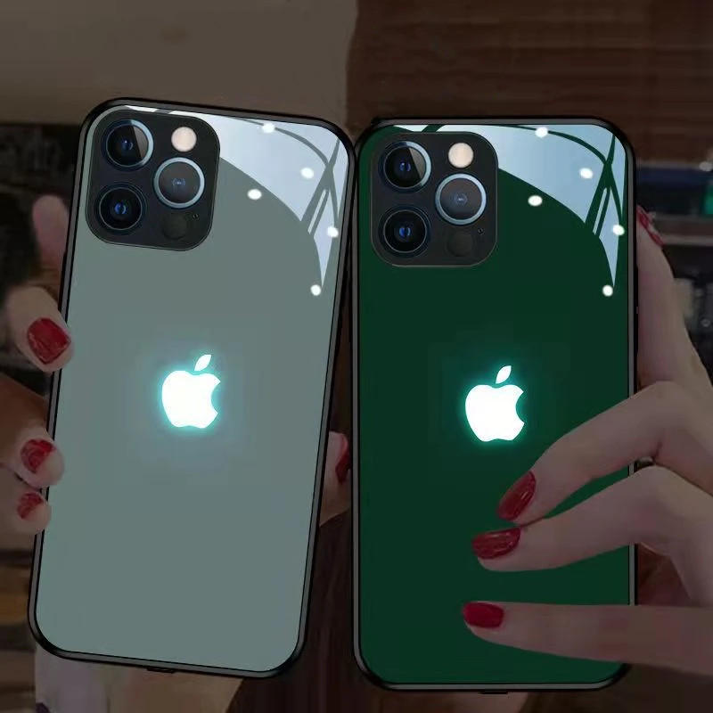 Чехол со светодиодным логотипом для телефона iPhone 13, 12, 11 Pro Max, XR, XS Max, X, 8, 7, 6, 6s Plus, Женский светящийся чехол-накладка из закаленного стекла
Чехол со светодиодным логотипом для телефона iPhone 13, 12, 11 Pro Max, XR, XS Max, X, 8, 7, 6, 6s Plus, Женский светящийся чехол-накладка из закаленного стекла