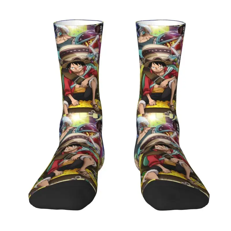 Fun Printed Classic Anime Socks for Men Women Stretch Summer Autumn Winter Straw Hat Pirates Luffy Zoro Crew Socks
Fun Printed Classic Anime Socks for Men Women Stretch Summer Autumn Winter Straw Hat Pirates Luffy Zoro Crew Socks