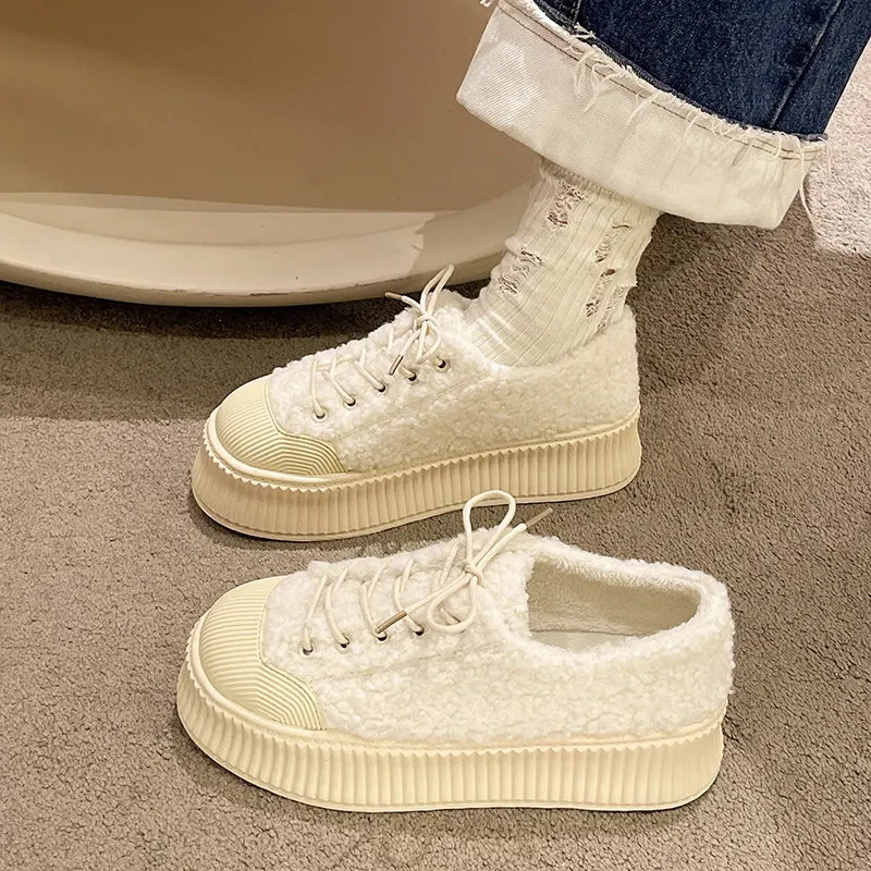 Small White Shoes Casual Female Sneakers Round Toe Clogs Platform 2022 Fashion Women's Autumn New Winter Creepers Modis Fall PVC
Small White Shoes Casual Female Sneakers Round Toe Clogs Platform 2022 Fashion Women's Autumn New Winter Creepers Modis Fall PVC