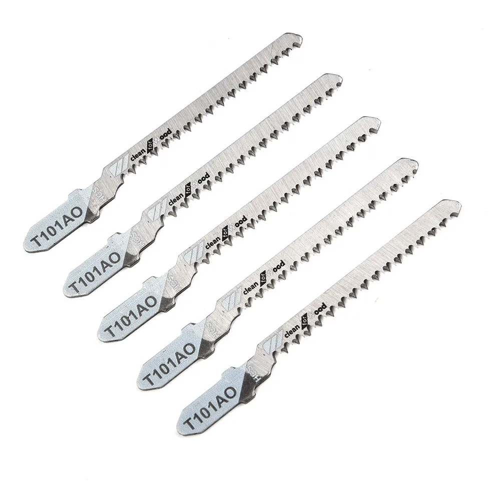 5pcs Reciprocating Sawblade T101AO HCS Steel T-Shank Jigsaw Blades Curve Cutting Tool For Wood Plastic Cutters Woodworking Tools
5pcs Reciprocating Sawblade T101AO HCS Steel T-Shank Jigsaw Blades Curve Cutting Tool For Wood Plastic Cutters Woodworking Tools