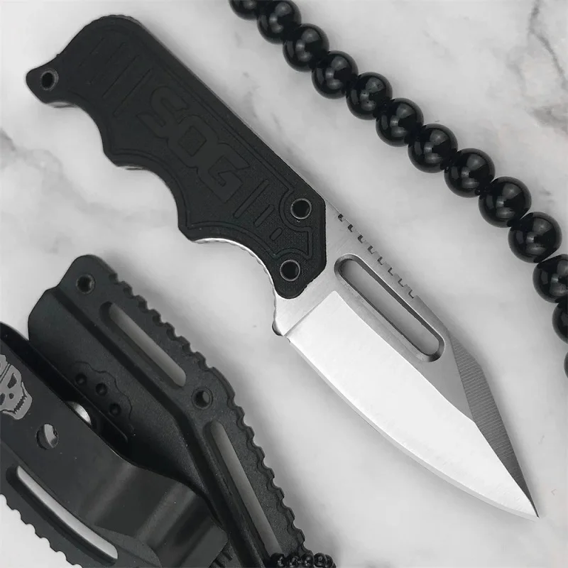 Fixed Blade Knife 5Cr15MoV ABS Handle Outdoor Survival Camping Hunting Pocket Mini Keychain Necklace EDC Tools with K Sheath
Fixed Blade Knife 5Cr15MoV ABS Handle Outdoor Survival Camping Hunting Pocket Mini Keychain Necklace EDC Tools with K Sheath