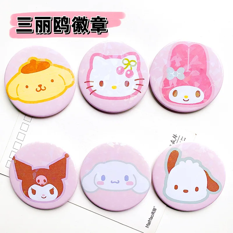 Sanrio Anime My Melody Kuromi Enamel Pins Badge Backpacks Lapel Pin Jeans Clothes Accessories Cartoon Jewelry Gift for Friend
Sanrio Anime My Melody Kuromi Enamel Pins Badge Backpacks Lapel Pin Jeans Clothes Accessories Cartoon Jewelry Gift for Friend