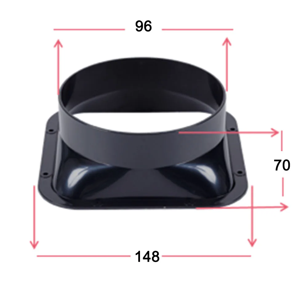 1PC 100-200MM ABS Wall Flange Connector For Ventilation Pipe Air Ducting Connection Pipe Fittings Home Improvement
1PC 100-200MM ABS Wall Flange Connector For Ventilation Pipe Air Ducting Connection Pipe Fittings Home Improvement