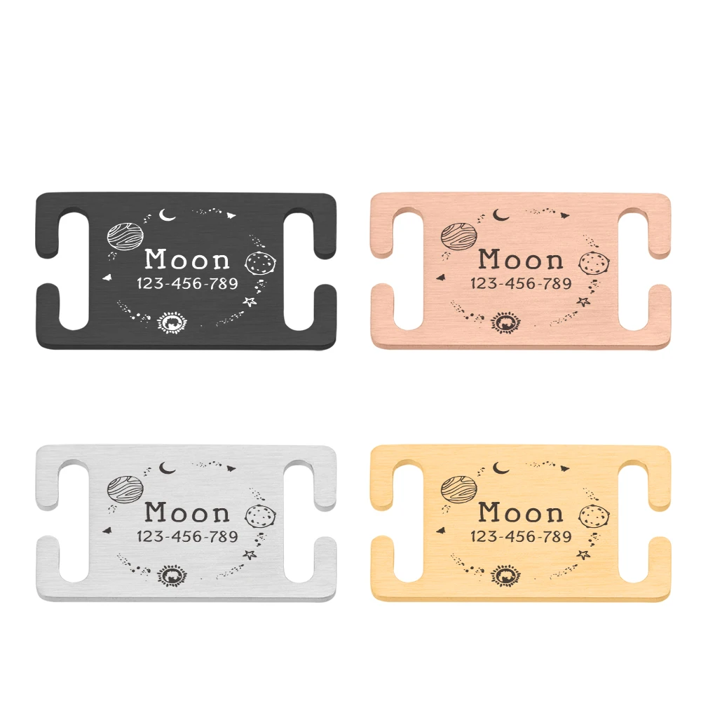 Pet ID Tag Customized for Dog Cat Stainless Steel Free Carvings Of Pet Names Phones Personalized ID Tag Pet Dog Collar Products
Pet ID Tag Customized for Dog Cat Stainless Steel Free Carvings Of Pet Names Phones Personalized ID Tag Pet Dog Collar Products