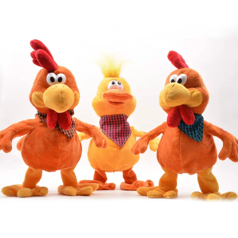 Funny Crazy Dancing Singing Doll Cock Duck Frog Electric Chicken Musical Plush Toy Lovely Rooster Noisy Toys for Children
Funny Crazy Dancing Singing Doll Cock Duck Frog Electric Chicken Musical Plush Toy Lovely Rooster Noisy Toys for Children