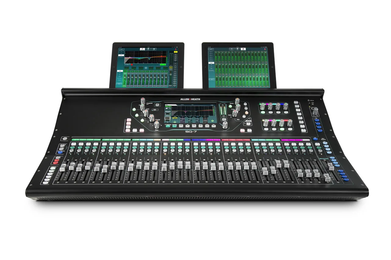 SUMMER SALES DISCOUNT ON Allens & Heaths SQ-6 48-Channel 36-Bus Digital Mixer with 24+1 Motorized Faders
SUMMER SALES DISCOUNT ON Allens & Heaths SQ-6 48-Channel 36-Bus Digital Mixer with 24+1 Motorized Faders