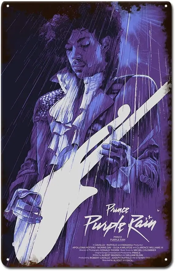 Purple Rain Plate Movie Metal Sign Tin Sign Wall Decor Plaque Garage 12 X 8 Inches
Purple Rain Plate Movie Metal Sign Tin Sign Wall Decor Plaque Garage 12 X 8 Inches