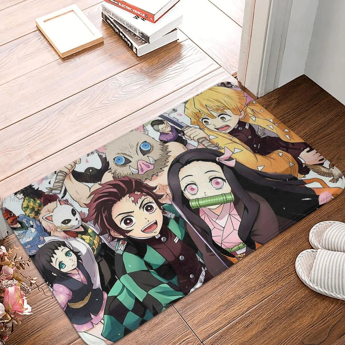Коврик для ванной с аниме «рассекающий демонов», Kimetsu No Yaiba Kamado, Придверный коврик для кухни, входной двери, домашний декор
Коврик для ванной с аниме «рассекающий демонов», Kimetsu No Yaiba Kamado, Придверный коврик для кухни, входной двери, домашний декор