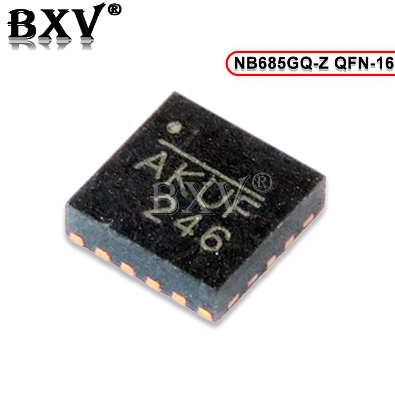 5 шт. NB685GQ-Z NB685GQ NB685G NB685 AKUF 100% новый QFN-16 чипсет IBUW | Электронные компоненты и