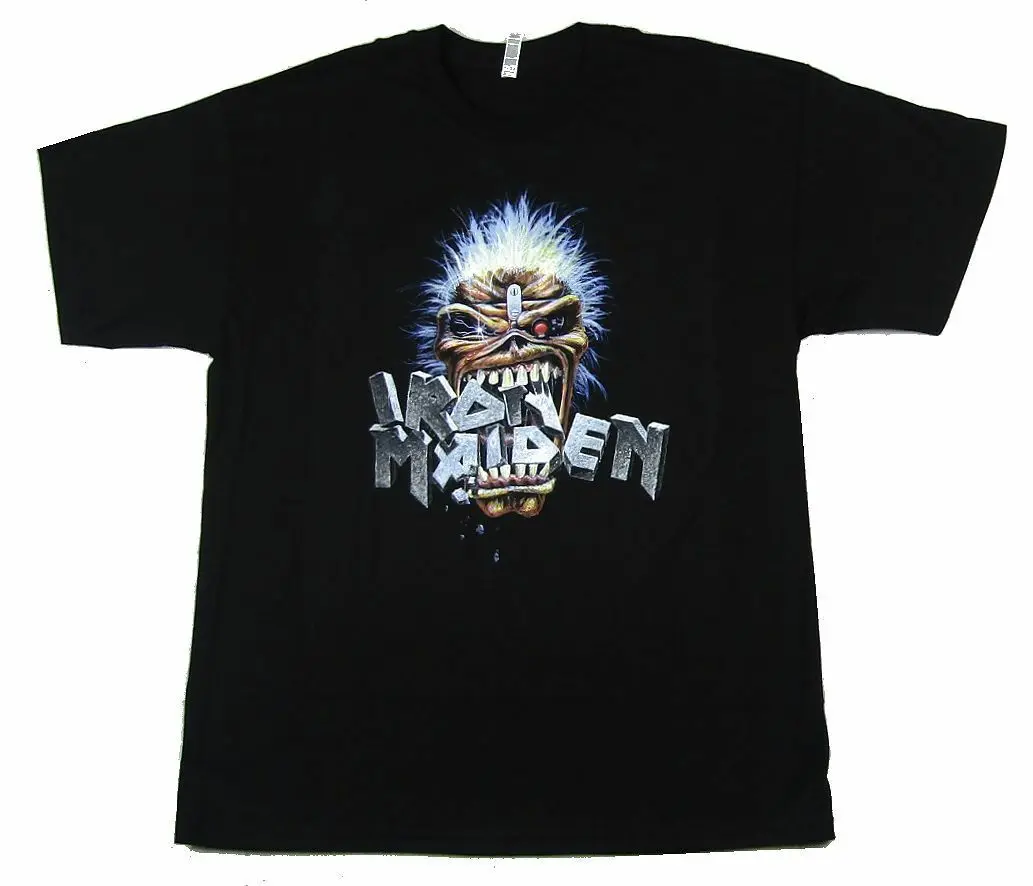 Iron Maiden Eddie Crunch Black T Shirt New Band Merch
Iron Maiden Eddie Crunch Black T Shirt New Band Merch