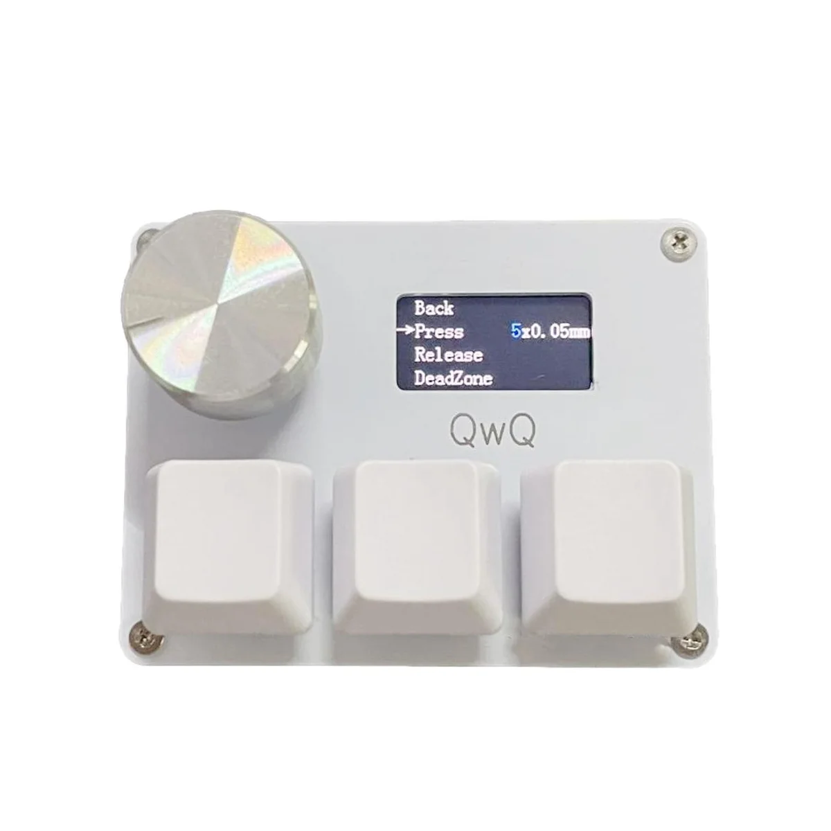 OSU O3C Rapid Trigger Hall Switches Wooting Magnetic Red Switches Keyboard with Knob Screen Copy Paste Shotcut(White)
OSU O3C Rapid Trigger Hall Switches Wooting Magnetic Red Switches Keyboard with Knob Screen Copy Paste Shotcut(White)