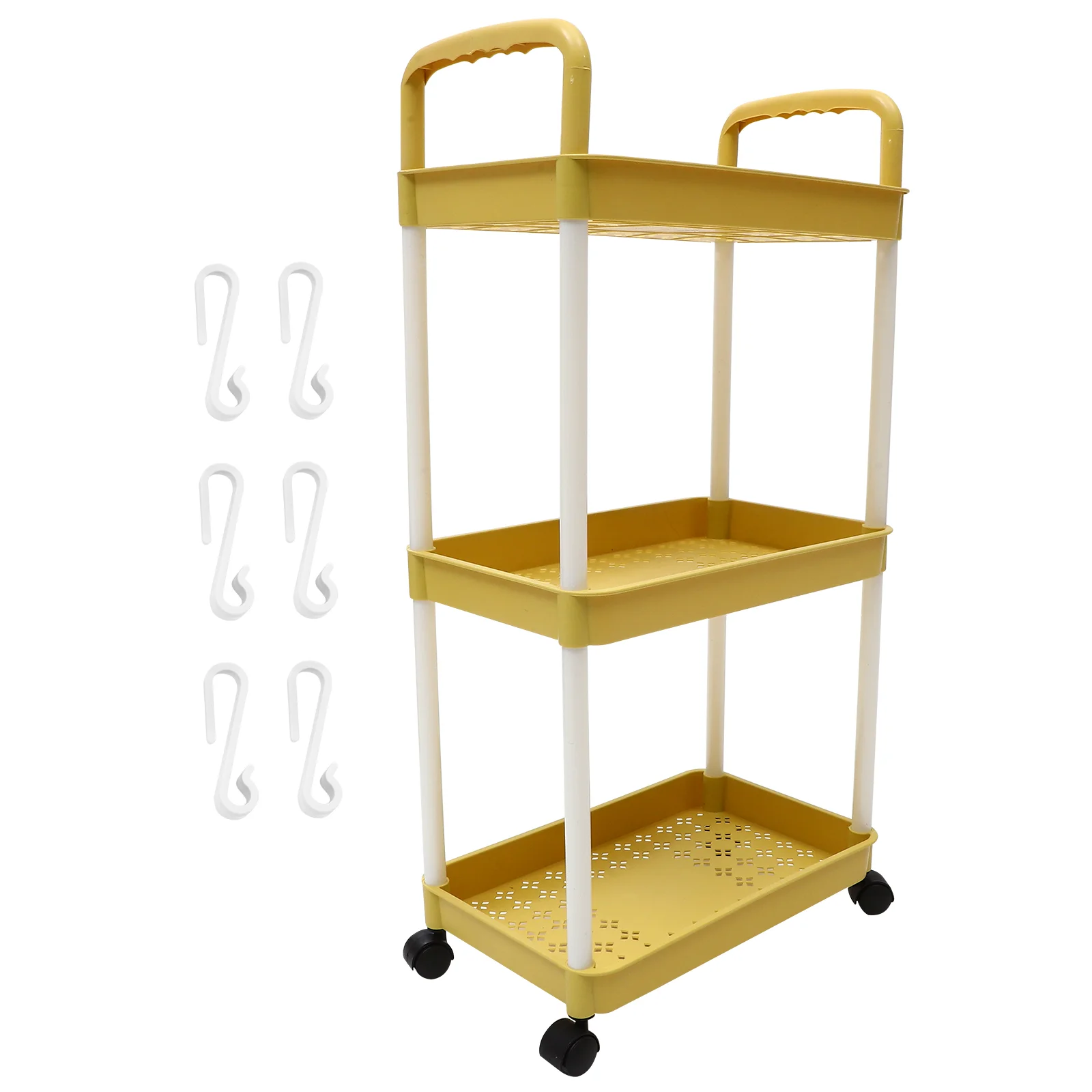 Storage Rack Trolley Cart Organization Pulley Rolling Wheels Holder Pp Small Baby Utility Auxiliary
Storage Rack Trolley Cart Organization Pulley Rolling Wheels Holder Pp Small Baby Utility Auxiliary