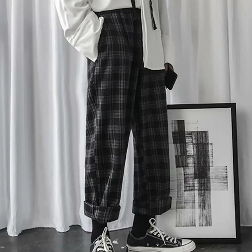 Plaid Design Vintage Pants Men Plus Size 3XL Loose Teens Couples Chic Harajuku Japanese Style All-match Straight Trousers Simple
Plaid Design Vintage Pants Men Plus Size 3XL Loose Teens Couples Chic Harajuku Japanese Style All-match Straight Trousers Simple