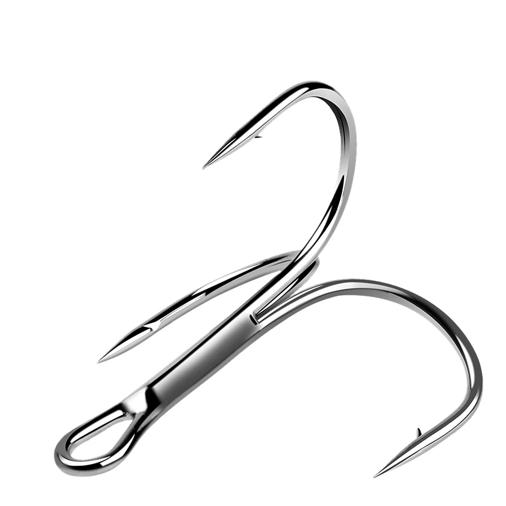 50pcs/ Set Treble Fishing Hooks Black Nicle Barbed Fishhooks Super Sharp Carp Triple Hooks Sea Tackle Accessories
50pcs/ Set Treble Fishing Hooks Black Nicle Barbed Fishhooks Super Sharp Carp Triple Hooks Sea Tackle Accessories