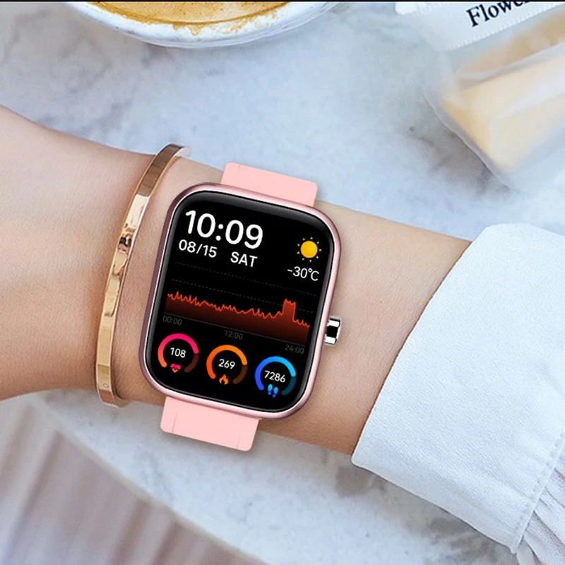New GT10 Women Smart watch Full touch Screen Sports Fitness watch IP67 waterproof Smart Watches For Android iOS Smartwatch Men
New GT10 Women Smart watch Full touch Screen Sports Fitness watch IP67 waterproof Smart Watches For Android iOS Smartwatch Men