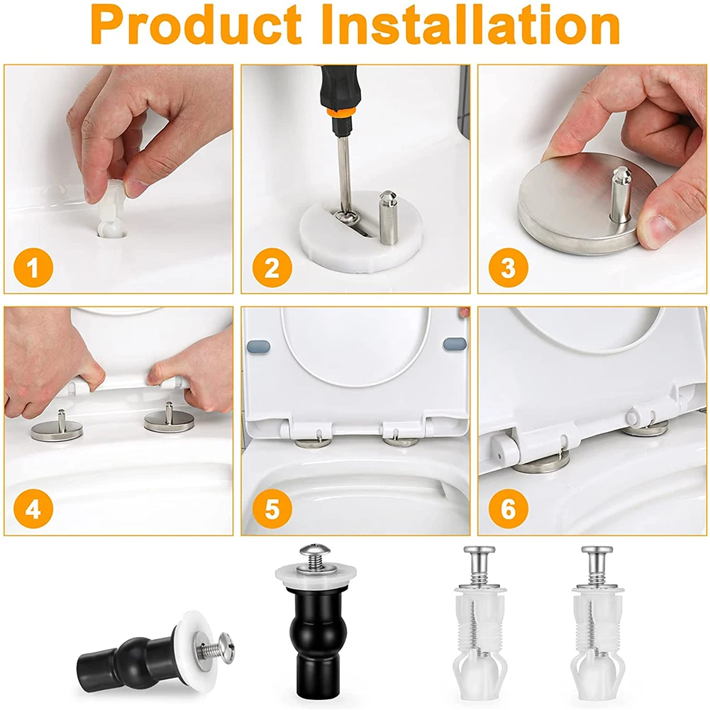 Indoor Toilet Seat Parts Home Expandable Ball Toilet Seat Bolts Corrosion Resistant Non Rust 1.4cm Washer Diameter
Indoor Toilet Seat Parts Home Expandable Ball Toilet Seat Bolts Corrosion Resistant Non Rust 1.4cm Washer Diameter
