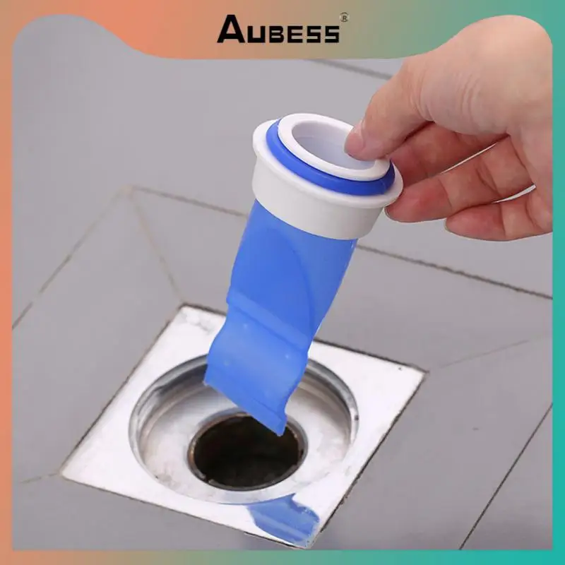 

2/4/5PCS Kitchen Cover The Water Pipe Draininner Bathroom Odor-proof Kitchen Accessories Bathroom Faucets Silicone Floor Drain