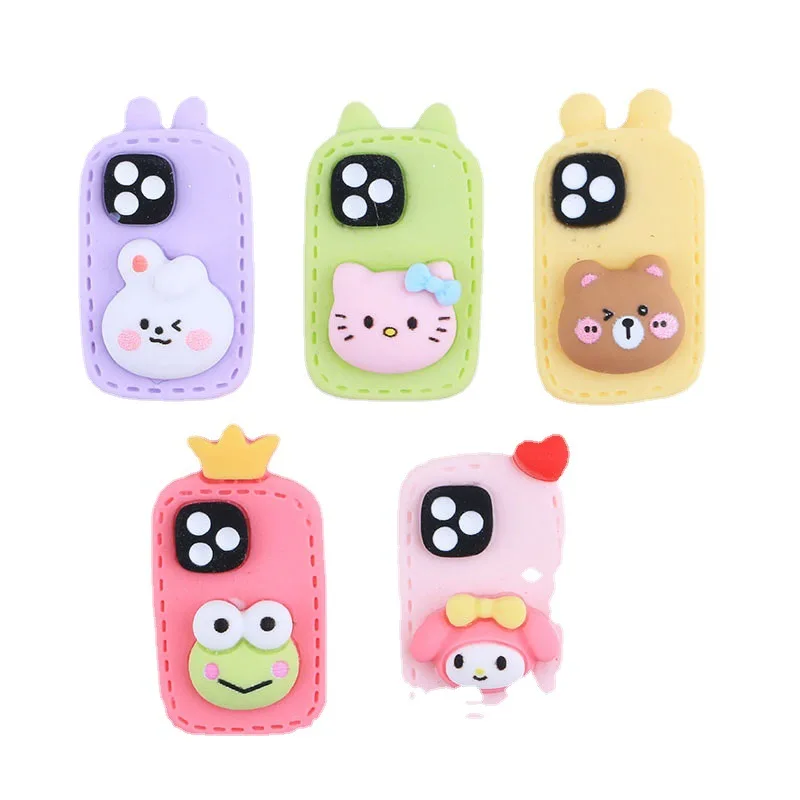 5pcs Kawaii Anime My Melody Cream Glue Accessories Diy Phone Case Material Pack Kt Cat Resin Hairpin Jewelry Handmade Gift
5pcs Kawaii Anime My Melody Cream Glue Accessories Diy Phone Case Material Pack Kt Cat Resin Hairpin Jewelry Handmade Gift