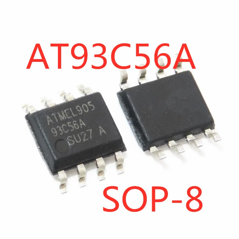 

10 шт./лот 100% качество 93C56A AT93C56A 93C56 AT93C56 SOP-8 SMD EEPROM карта памяти, новый оригинал