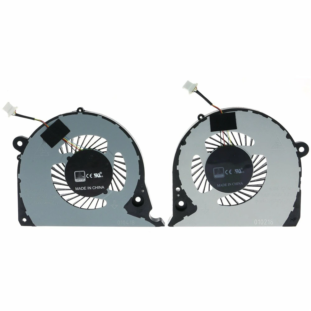 

Computer Cooling Fans For Dell Inspiron 15 G7 7577 7588 Laptop CPU GPU Cooler Fan 04mr2y 4MR2Y 02jjcp 2JJCP 07CJF8 7cjf8