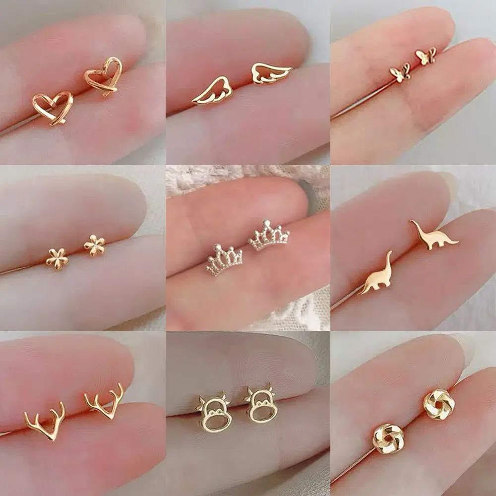 925 Silver Helix Cartilage Tragus Mini Stud Earrings Heart Star Circle Dinosaur Butterfly Ear Piercing Jewelry 
925 Silver Helix Cartilage Tragus Mini Stud Earrings Heart Star Circle Dinosaur Butterfly Ear Piercing Jewelry