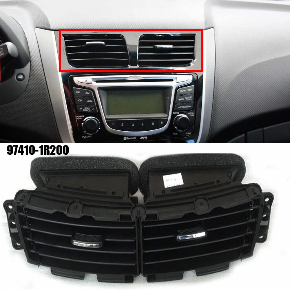 Car Air Conditioning Air Outlet Center Air Conditioning Vent Grill Outlet Panel For Hyundai Accent Solaris 2011-2017
Car Air Conditioning Air Outlet Center Air Conditioning Vent Grill Outlet Panel For Hyundai Accent Solaris 2011-2017