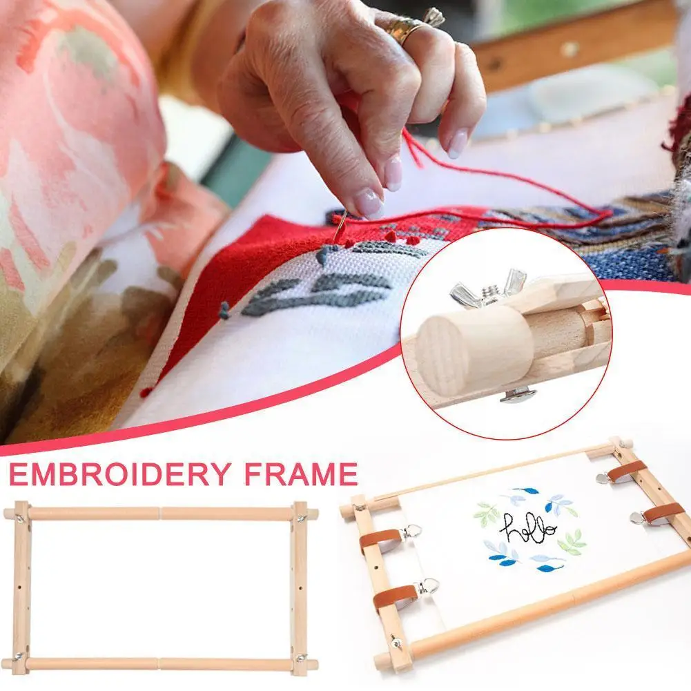 Cross Stitch Embroidery Frame Beech Large Size Simple Frame Embroidery Embroidery Tool Square I6M2
Cross Stitch Embroidery Frame Beech Large Size Simple Frame Embroidery Embroidery Tool Square I6M2