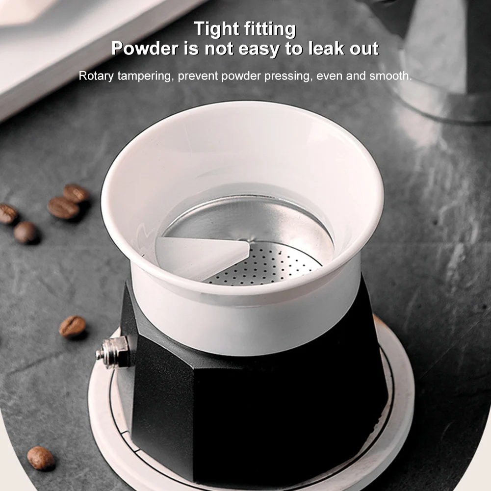 85MM 90MM Coffee Tamper For Moka Pot Rotary Powder Dosing Ring Coffee Distributor Leveler Espresso Tools Home Kitchen
85MM 90MM Coffee Tamper For Moka Pot Rotary Powder Dosing Ring Coffee Distributor Leveler Espresso Tools Home Kitchen