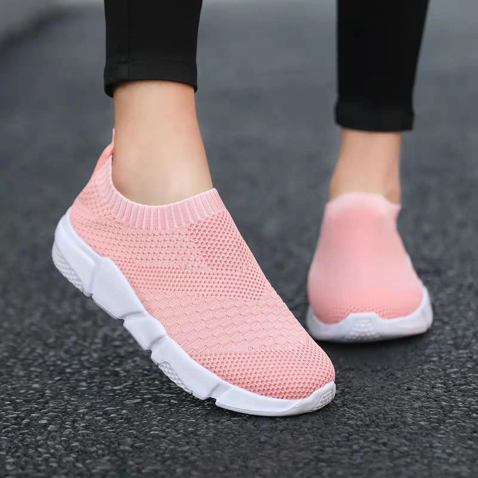 Women Flat Slip on Black Shoes Woman Lightweight Walking Sock Sneakers Summer Casual Chaussures Femme Tenis Loafers Plus Size 42
Women Flat Slip on Black Shoes Woman Lightweight Walking Sock Sneakers Summer Casual Chaussures Femme Tenis Loafers Plus Size 42