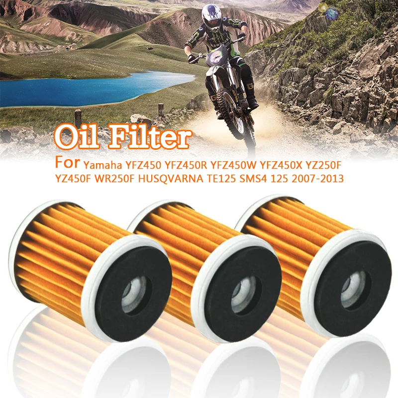 Масляный фильтр для мотоцикла Yamaha YFZ450 YFZ450R YFZ450W YFZ450X YZ250F YZ450F WR250F HUSQVARNA TE125 SMS4 125 2007-2013, 1 шт. 
Масляный фильтр для мотоцикла Yamaha YFZ450 YFZ450R YFZ450W YFZ450X YZ250F YZ450F WR250F HUSQVARNA TE125 SMS4 125 2007-2013, 1 шт.