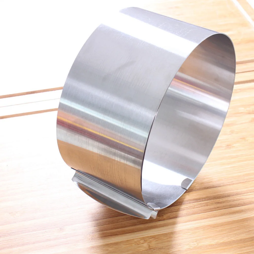 Adjustable Cake Mold Round Cake Mold 255g Adjustable Brand New Diameter 16cm-30cm High Quality Stainless Steel
Adjustable Cake Mold Round Cake Mold 255g Adjustable Brand New Diameter 16cm-30cm High Quality Stainless Steel