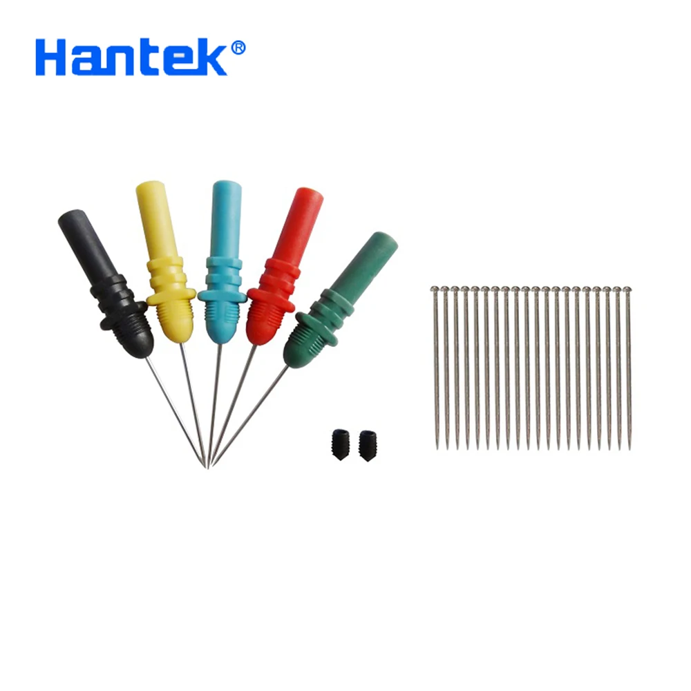 Hantek HT307 Back Probe Pins Acupuncture Probe Tips Set Digital Oscilloscope For Car Automotive Repair Replacement Needles
Hantek HT307 Back Probe Pins Acupuncture Probe Tips Set Digital Oscilloscope For Car Automotive Repair Replacement Needles