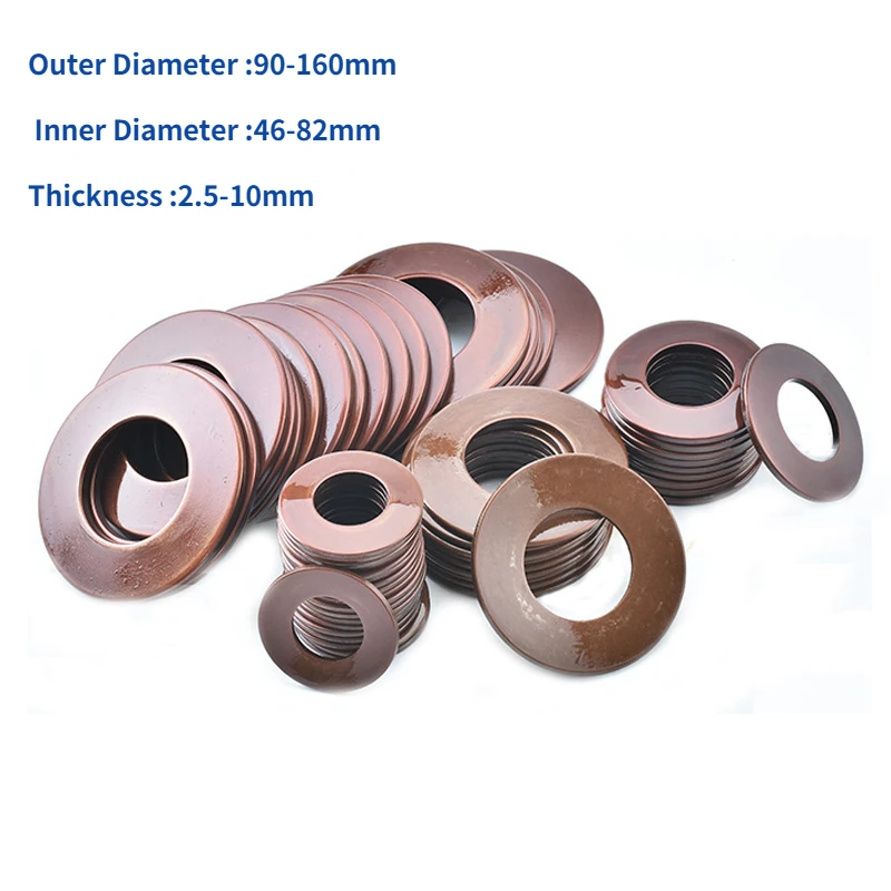 60Si2MnA Steel Disc Spring Compression Spring/Washer Outer diameter 90-160mm ID 46-82mm Thickness 2.5-10mm
60Si2MnA Steel Disc Spring Compression Spring/Washer Outer diameter 90-160mm ID 46-82mm Thickness 2.5-10mm