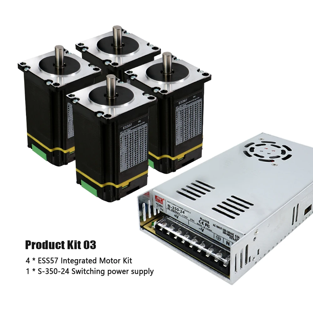 Шаговый двигатель Nema23 ESS57 2Nm 4.2A + контроллер MACH3
Шаговый двигатель Nema23 ESS57 2Nm 4.2A + контроллер MACH3