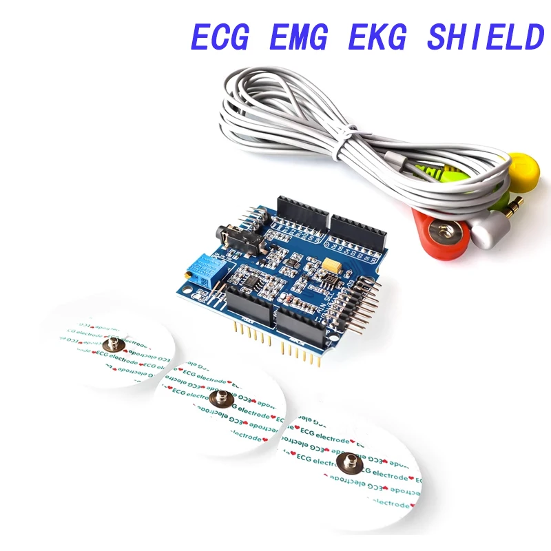 ECG EMG EKG SHIELD electromyography board EMG sensor module 
ECG EMG EKG SHIELD electromyography board EMG sensor module