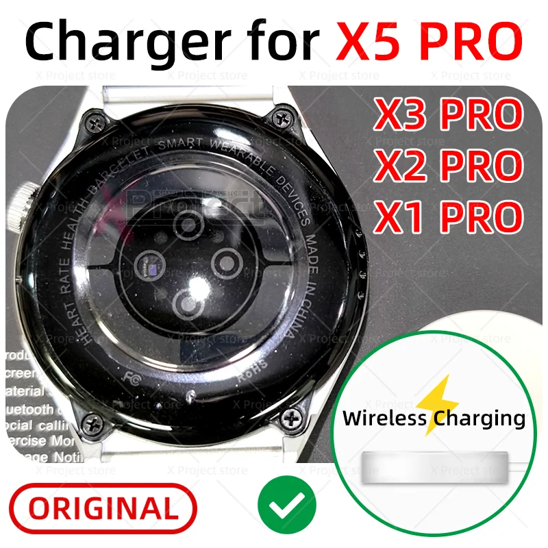 Зарядное устройство для смарт-часов X5 PRO, беспроводное зарядное устройство для X3 X2 X1 PRO, смарт-часы Watch 3, USB-кабель питания, Магнитная Зарядка, ...
Зарядное устройство для смарт-часов X5 PRO, беспроводное зарядное устройство для X3 X2 X1 PRO, смарт-часы Watch 3, USB-кабель питания, Магнитная Зарядка, ...