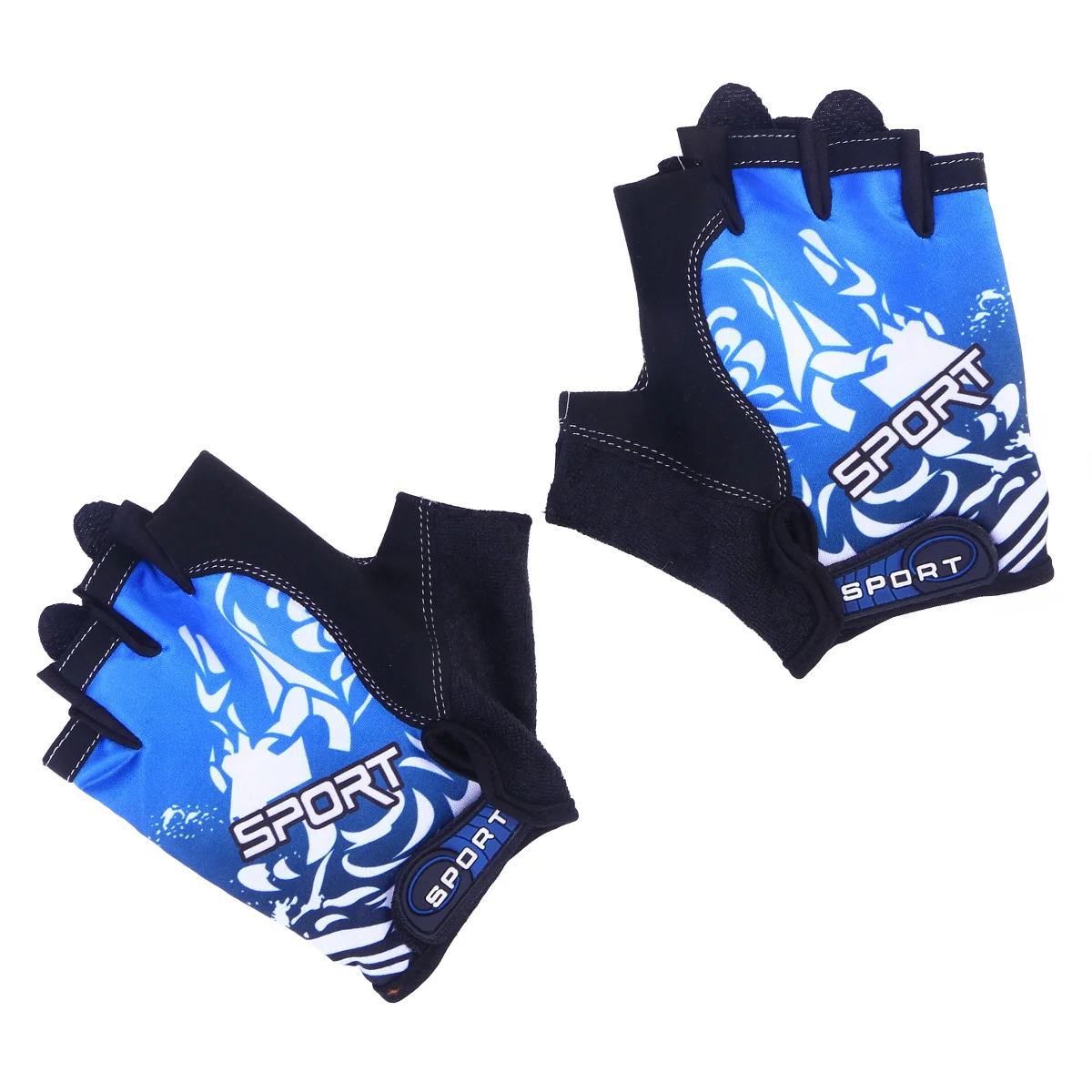 1 Pair Outdoor Sports Half Finger Gloves Non-Slip Breathable Workout Gloves for Cycling Climbing Fishing Riding Size M (Blue)
1 Pair Outdoor Sports Half Finger Gloves Non-Slip Breathable Workout Gloves for Cycling Climbing Fishing Riding Size M (Blue)