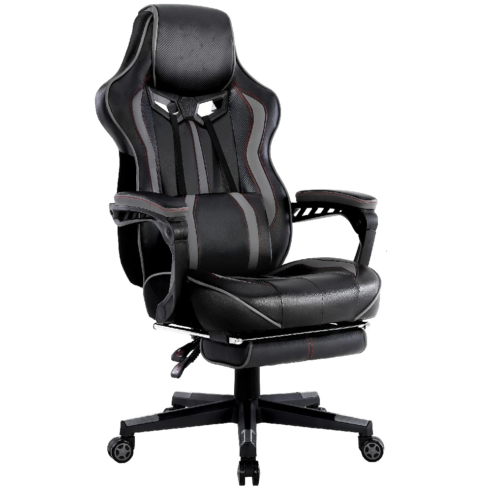 Computer Gaming Chair Office Armchair with Footrest Massage High Back Reclining Big and Tall Ergonomic Design for Adults Teens
Computer Gaming Chair Office Armchair with Footrest Massage High Back Reclining Big and Tall Ergonomic Design for Adults Teens