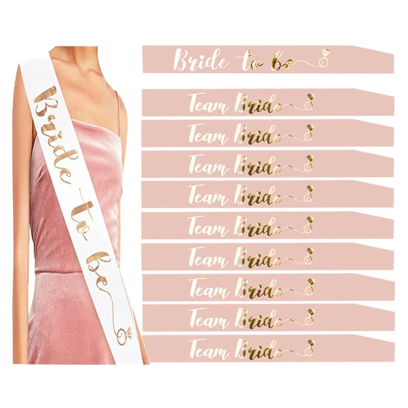 Bride To Be Sash Rose Gold Team Bride for Bridal Shower Sash Hen Party Satin Ribbon Bachelorette Gift Party Supplies Accessories
Bride To Be Sash Rose Gold Team Bride for Bridal Shower Sash Hen Party Satin Ribbon Bachelorette Gift Party Supplies Accessories