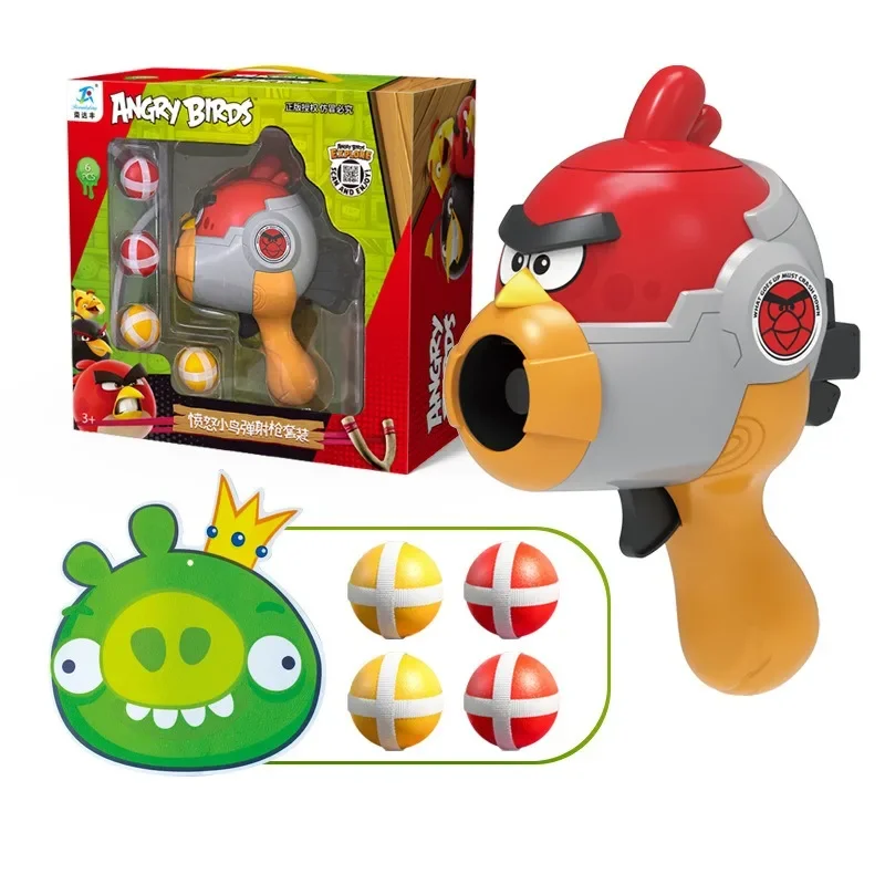 Angry Birds красный креативный мультяшный шар игрушечный пистолет на липучке уличная