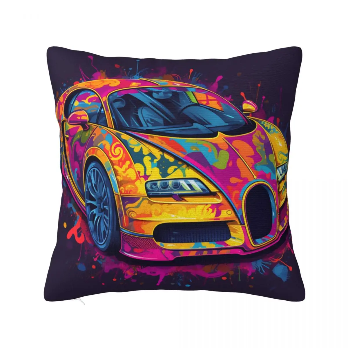 Super Sports Car Pillow Case Grafitti Psychadelic Polyester Bed Pillowcase Zipper Spring Cute Cover 
Super Sports Car Pillow Case Grafitti Psychadelic Polyester Bed Pillowcase Zipper Spring Cute Cover