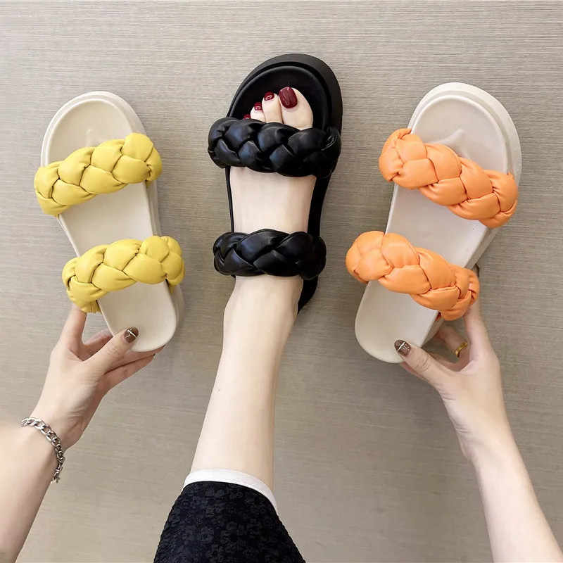Shoes Women Slippers Flat Platform Pantofle Luxury Slides Low Shale Female Beach Soft 2022 Designer Sabot Fashion PU Rome
Shoes Women Slippers Flat Platform Pantofle Luxury Slides Low Shale Female Beach Soft 2022 Designer Sabot Fashion PU Rome