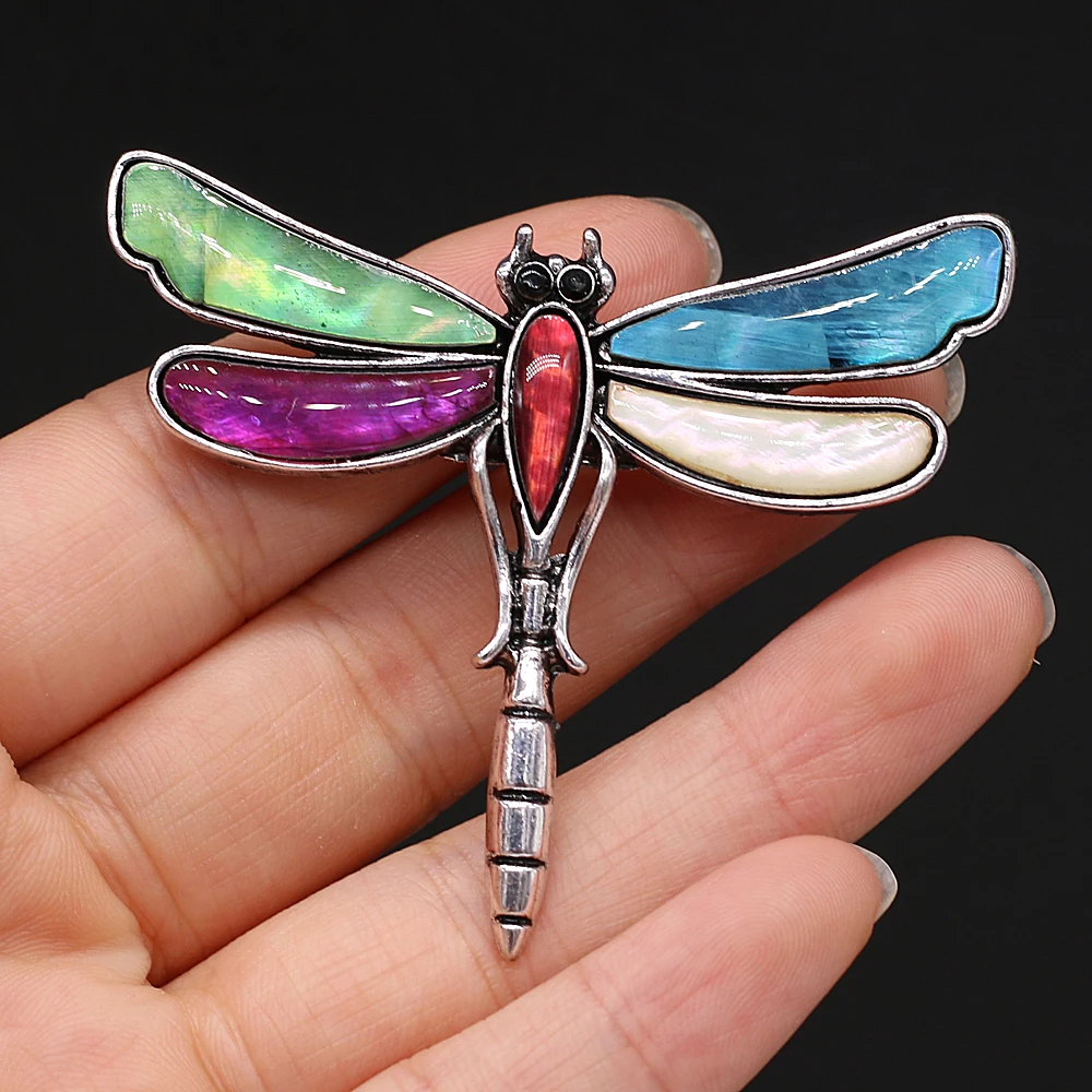 Natural Shells Color Dragonfly Edging Pendant For Jewelry Making DIY Necklace Earrings Accessories Charms Gift Decor 50x60mm 1PC
Natural Shells Color Dragonfly Edging Pendant For Jewelry Making DIY Necklace Earrings Accessories Charms Gift Decor 50x60mm 1PC