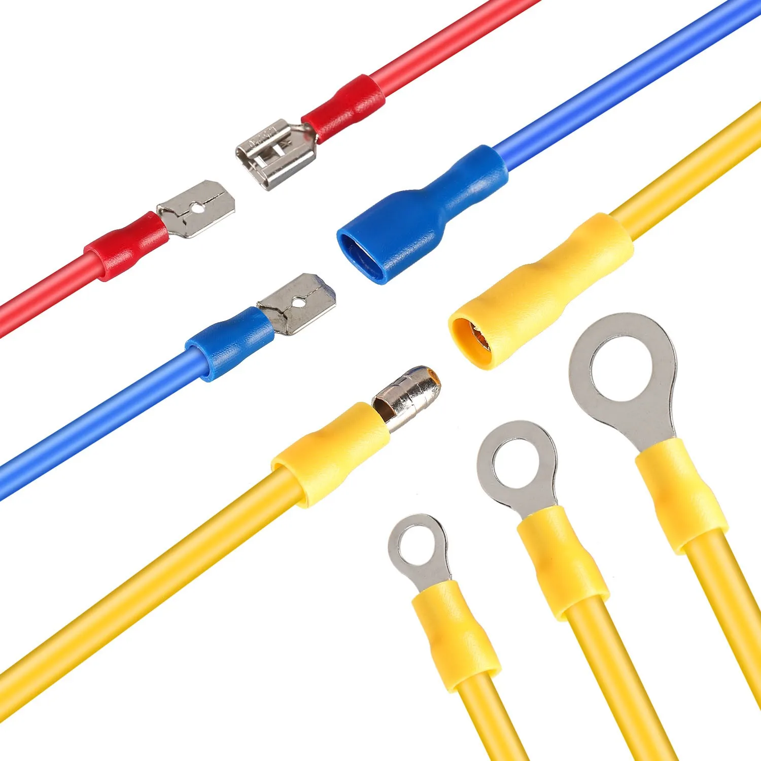 Versatile Cold Pressed Terminal Set 580pcs Set with 36 Assorted Types Waterproof Terminals for Various Applications
Versatile Cold Pressed Terminal Set 580pcs Set with 36 Assorted Types Waterproof Terminals for Various Applications